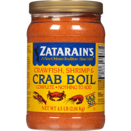 Zatarain's Crawfish, Shrimp & Crab Boil