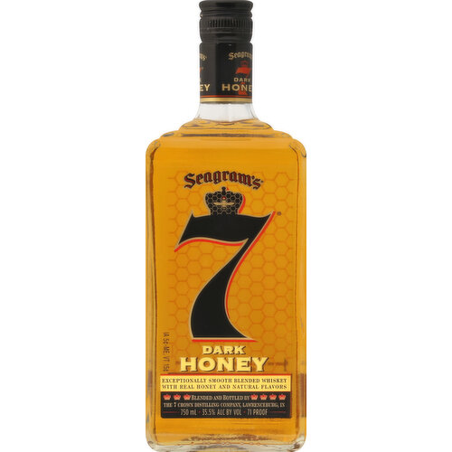Seagram's Whisky, Dark, Honey