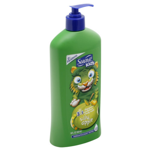 Suave Shampoo + Conditioner + Body Wash
