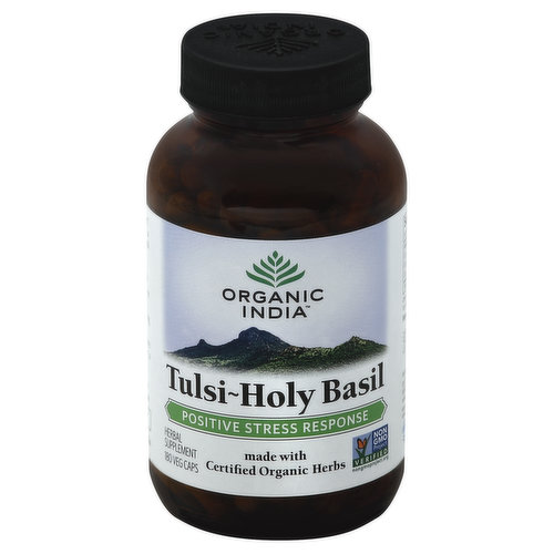 Organic India Tulsi-Holy Basil, Veg Caps