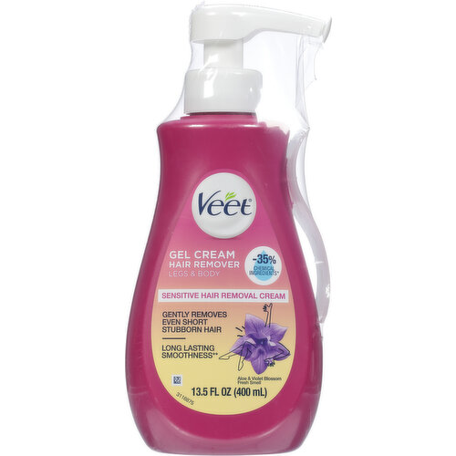 Veet Hair Remover, Aloe & Violet Blossom, Gel Cream