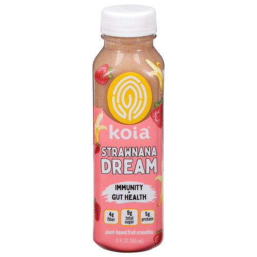 Koia Fruit Smoothie, Strawnana Dream