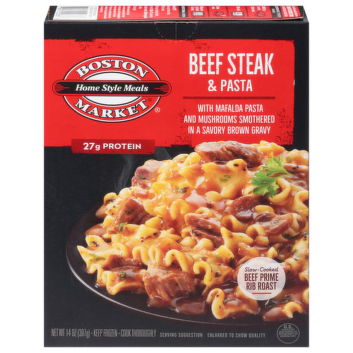 Boston Market Beef Steak & Pasta