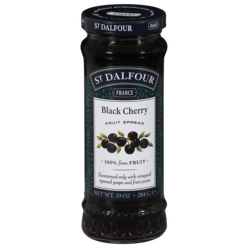 St Dalfour Fruit Spread, Black Cherry