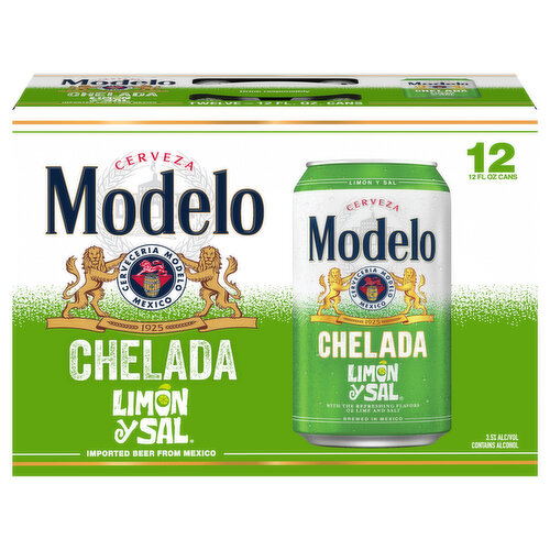 Modelo Beer, Limon Y Sal