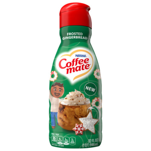 Coffee-Mate Creamer, Non-Dairy, Frosted Gingerbread