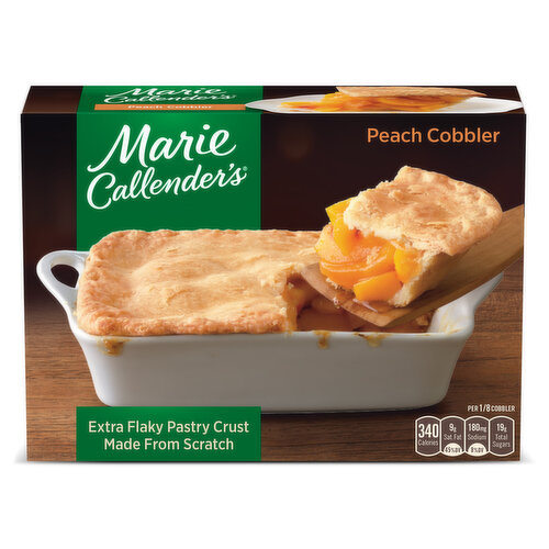 Marie Callender's Peach Cobbler Frozen Dessert