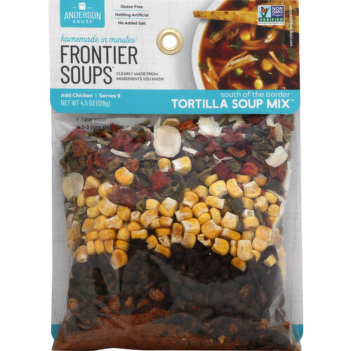 Anderson House Soup Mix, Tortilla, South of the Border