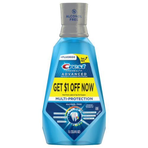 Crest Mouthwash, Multi-Protection