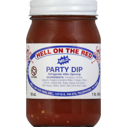 Hellonthered Party Dip, Mild