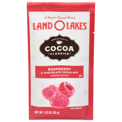 Land O Lakes Cocoa Mix, Raspberry & Chocolate