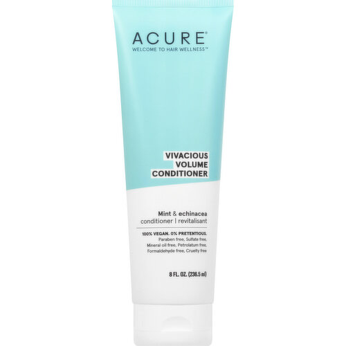 Acure Conditioner, Vivacious Volume, Mint & Echinacea