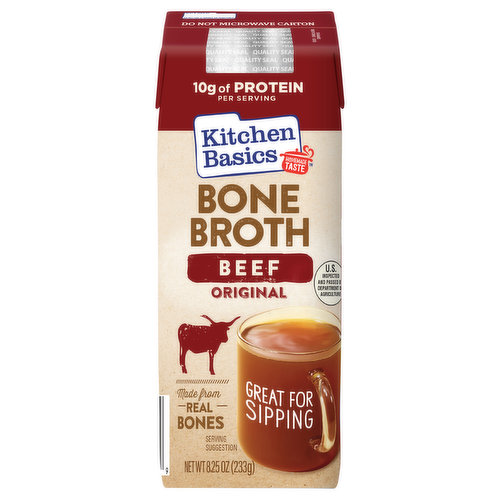 Kitchen Basics Bone Broth, Beef, Original