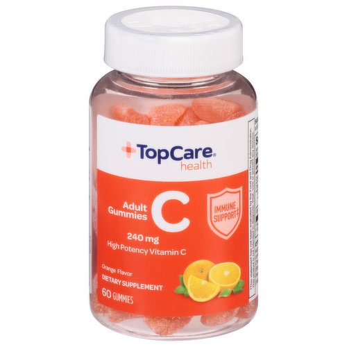 TopCare Vitamin C, Adult, 240 mg, Gummies, Orange Flavor