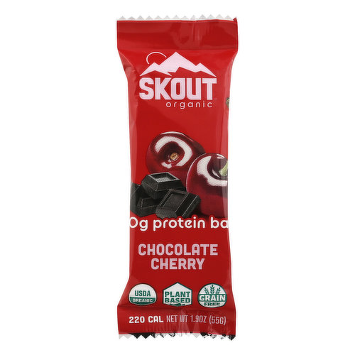 Skout Protein Bar, Chocolate Cherry