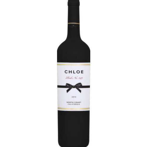Chloe Red Wine, Red No. 249, North Coast, California, 2014
