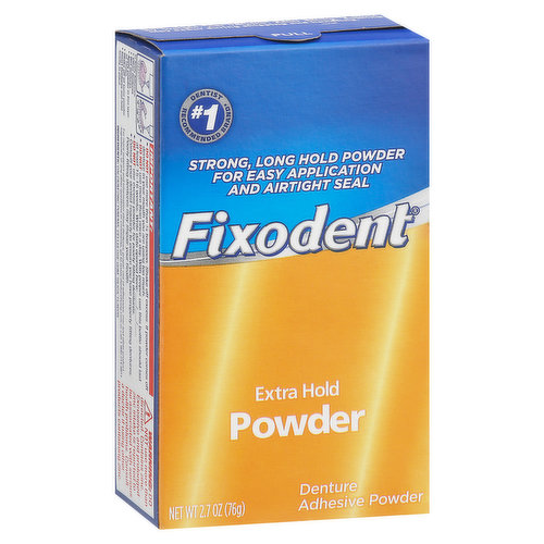 Denture Adhesive Powder, Extra Hold