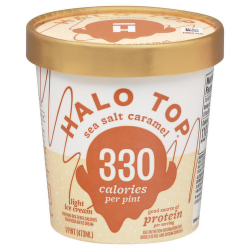 Let's not rush this. I need time to soften up. You might notice that Halo Top sometimes freezes a little harder-and you're right. If you're wondering why, take a look at the sugar and fat numbers to the left. Just give me a couple of minutes on the counter before you dig in. We all know the best things take time.