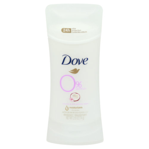 Dove Deodorant, Coconut & Pink Jasmine Scent