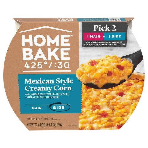 Homebake 425/:30 Creamy Corn, Mexican Style