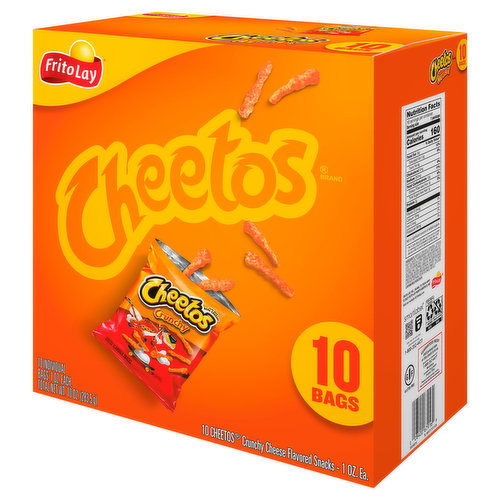 Cheetos Crunchy XXTRA Flamin' HotCheese Flavored Snack Chips, 8.5 oz Bag