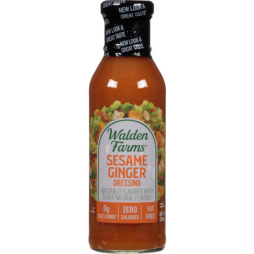 Walden Farms Dressing, Sesame Ginger