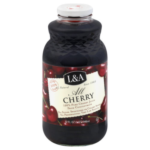 L&A Juice, All Cherry