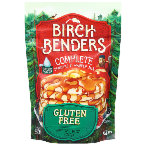 Birch Benders Pancake & Waffle Mix, Complete, Gluten Free