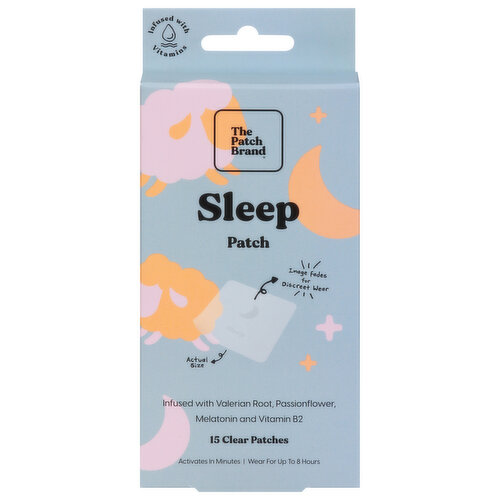 The Patch Brand Sleep Patch, Clear