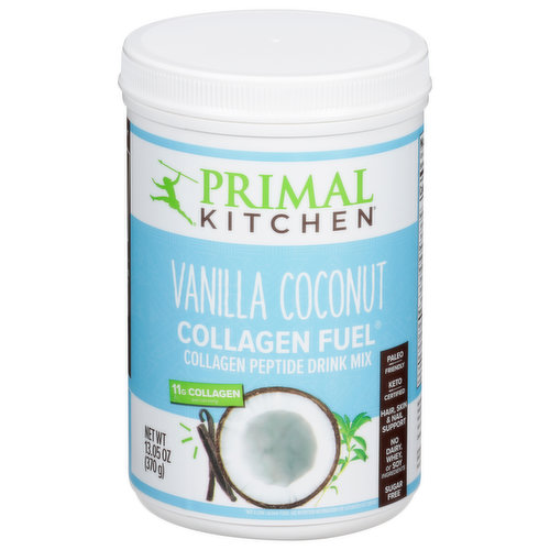 Primal Kitchen Drink Mix, Collagen Peptide, Vanilla Coconut