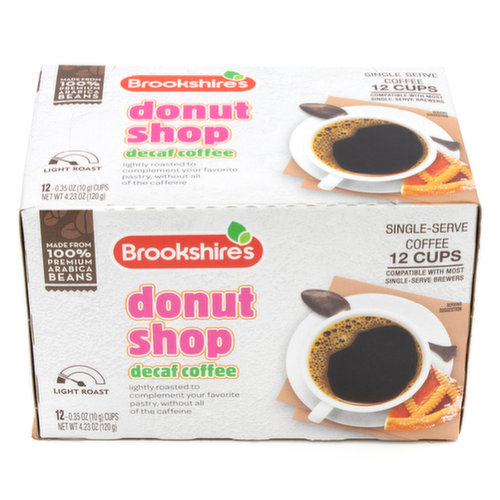 Brookshire's Decaf Donut Shop Single Serve Cups
