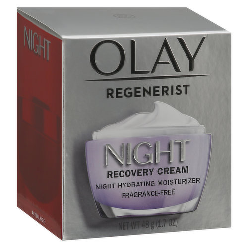 Hydrates to visible renew skin. Olay's vitamin B3+ peptides night formula penetrates 10 layers deep in the skin's surface for intensely hydrated, nourished skin in just 1 night. No fragrance, phthalates, mineral oil, synthetic dyes.