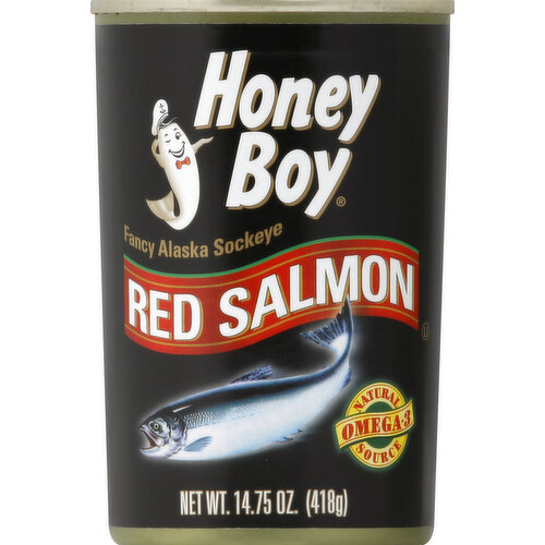 Honey Boy Red Salmon, Fancy Alaska Sockeye