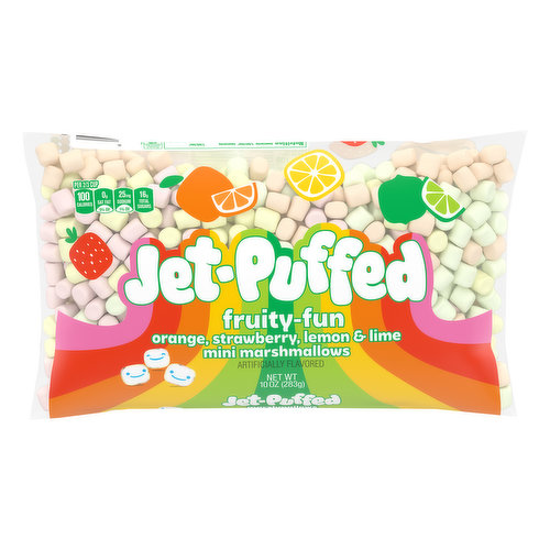 Jet-Puffed Fruity-Fun Mini Marshmallows - FRESH by Brookshire's