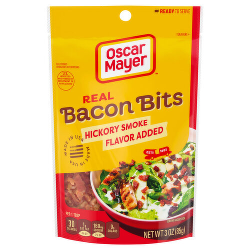 Oscar Mayer Bacon Bits, Hickory Smoke, Real