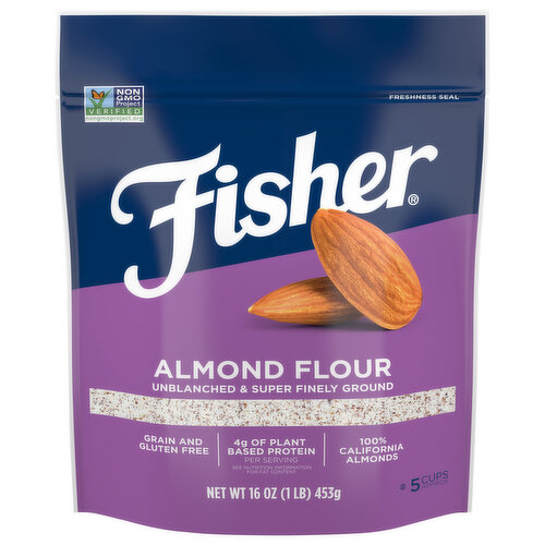 Fisher Almond Flour, Unblanched & Super Finely Ground