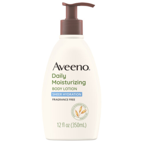 Aveeno Body Lotion, Daily Moisturizing, Sheer Hydration