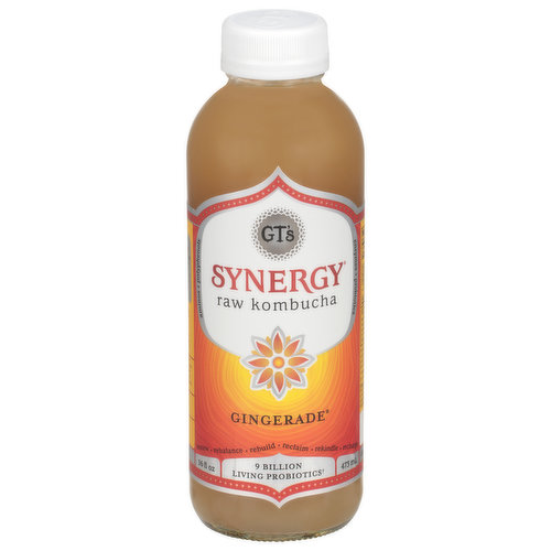 GT's Raw Kombucha, Gingerade