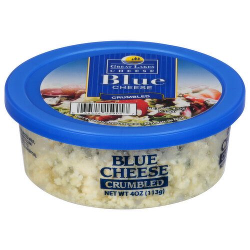 Great Lakes Cheese Cheese, Blue, Crumbled