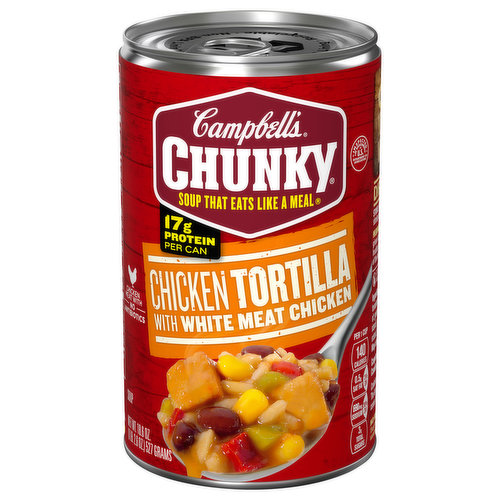 Campbell's Chunky Soup, Chicken Tortilla with White Meat Chicken