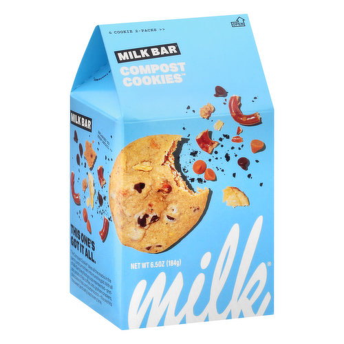 Milk Bar Cookies, Compost, 2 Pack