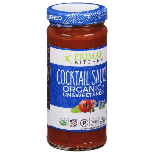 Primal Kitchen Steak Sauce, Organic and Sugar Free - 8.5 oz