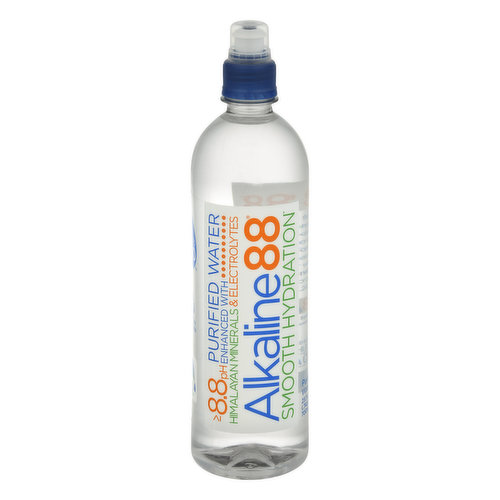 Alkaline88 Purified Water, Smooth Hydration