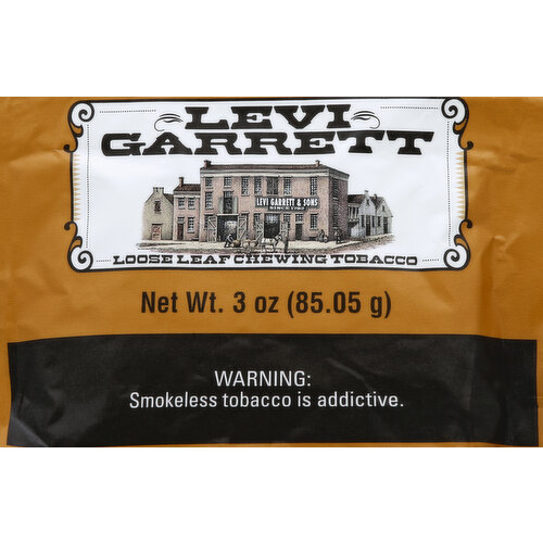 Levi Garrett Chewing Tobacco, Loose Leaf