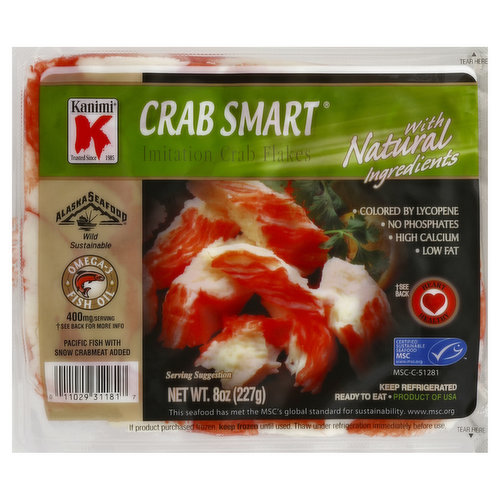 Kanimi Crab Flakes, Imitation