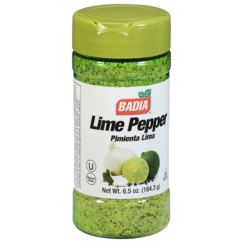 Badia Lime Pepper Seasoning, 6.5 Oz.