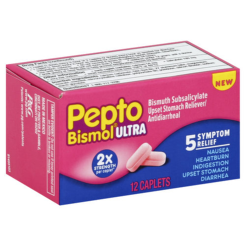 Oral-B Pepto Bismol, Ultra, Caplets