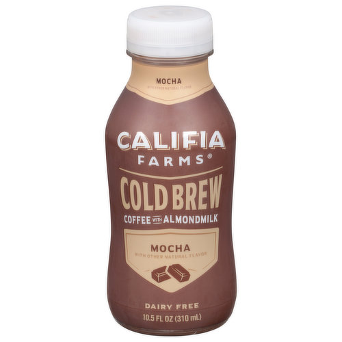 Califia Farms Coffee with Almondmilk, Cold Brew, Mocha