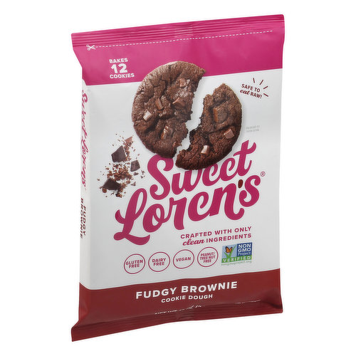 Sweet Loren's Cookie Dough, Fudgy Brownie