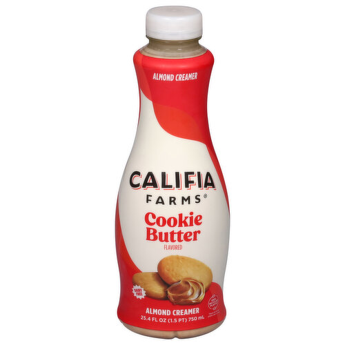 Califia Farms Almond Creamer, Cookie Butter, Dairy Free